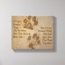 Search for pet memorial canvas prints Paw