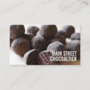 Search for chocolatier business cards Sweets