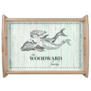 Search for mermaid serving trays Coastal