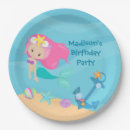 Search for mermaid paper plates Summer