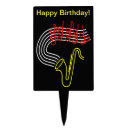 Search for neon cake toppers Black