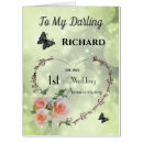 Search for husband 1st anniversary cards Him