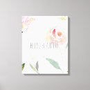 Search for watercolor canvas prints Pink
