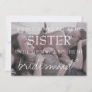 Search for sister in law bridesmaid cards Modern
