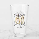 Search for party favor beer glasses Black and gold