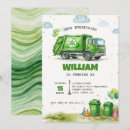 Search for garbage truck birthday invitations Dump everything