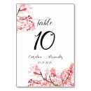 Search for cherry blossom wedding table cards Pink