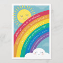 Search for rainbow clouds invitations Sun