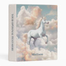 Search for cute mini binders Unicorn