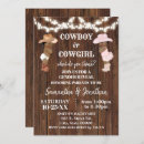 Search for cowboy gender reveal invitations Baby shower