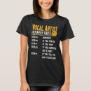Search for sing tshirts Vocal