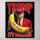 Search for funny banana posters President