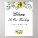 Search for sunflower wedding signs Watercolor floral