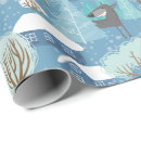 Search for winter scene wrapping paper Illustration