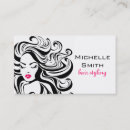 Search for hair extensions business cards Elegant