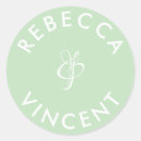 Search for mint wedding stickers Floral