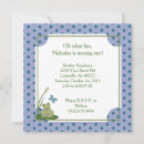 Search for frog 1st birthday invitations First