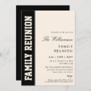 Search for spring family reunion invitations Modern
