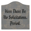 Search for no soliciting signs Welcome