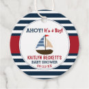 Search for nautical favor tags Baby shower