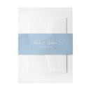 Search for dusty blue invitation belly bands Formal
