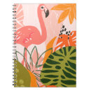 Search for flamingo notebooks Watercolor