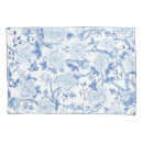 Search for bedroom pillowcases blue and white