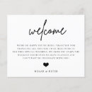 Search for welcome party enclosure cards Modern