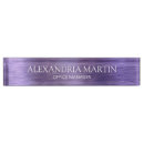 Search for purple name plates Stylish