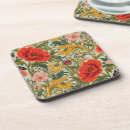 Search for poppy coasters William morris