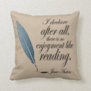 Search for jane austen pillows Romance