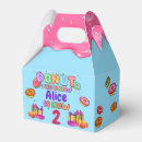 Search for donut favor boxes Colorful