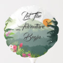 Search for adventure awaits balloons Rustic