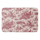 Search for vintage bath mats Toile de jouy