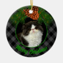 Search for gray cat ornaments Elegant