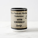 Search for 40th birthday mugs Stylish