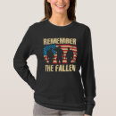 Search for memorial day tshirts Military