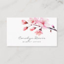 Search for cherry blossoms business cards Sakura