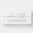 Search for cookies wedding signs Black and white