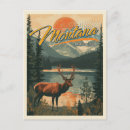 Search for montana postcards Deer