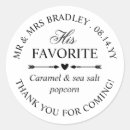 Search for candy wedding stickers Stylish