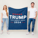Search for trump blankets Maga