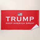 Search for trump towels Red