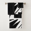 Search for black and white abstract bath towels Bathroom