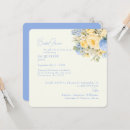 Search for blue and yellow bridal shower invitations Square