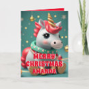 Search for unicorn christmas cards Kids