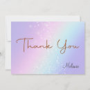 Search for glitter thank you cards Magical