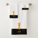 Search for fathers day bath towels Black and white