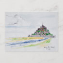 Search for mont saint michel postcards Island