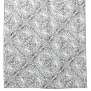 Search for unique shower curtains Black and white